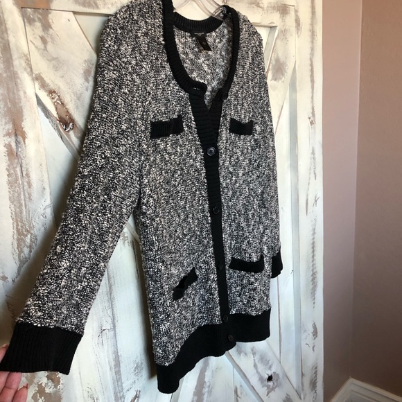 Ann Taylor Sweaters - Ann Taylor tweed cardigan sweater